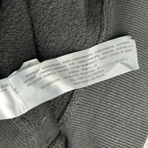 Ariat Rebar Workman Logo Sweatshirt Mens 2XL Tall Black Crewneck Fleece Pullover - Picture 13 of 14